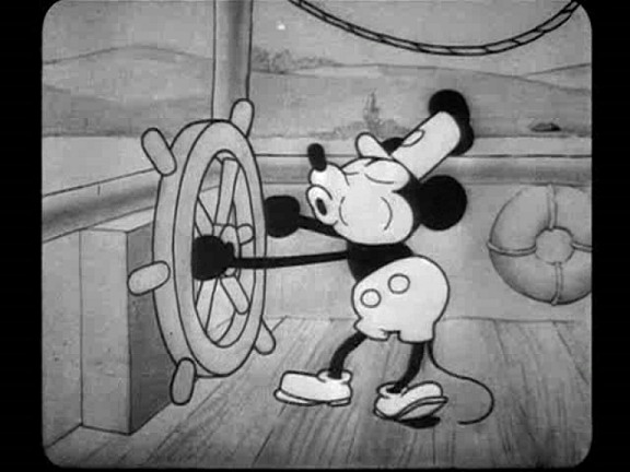 Mickey silbando